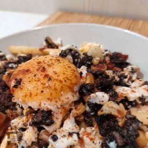 revuelto_morcilla_spanish_blackpudding_egg_easy_simple_facil_recipe_receta-6