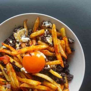 revuelto_morcilla_spanish_blackpudding_egg_easy_simple_facil_recipe_receta-7